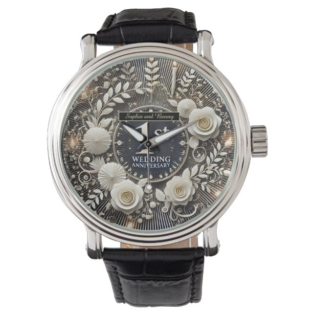 Montre Couronne de papier de l'amour immuable (devant)