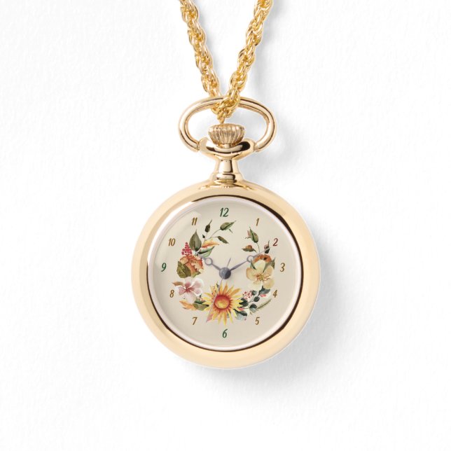 Montre Couronne de tournesol  (Recto)