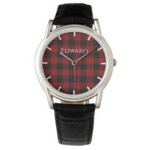 Montre Coutume de plaid de Buffalo