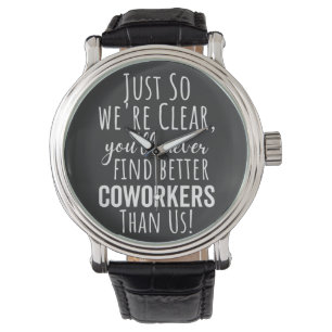 Montre Coworker Moving Leaving