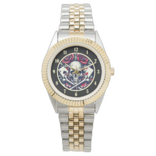 Montre Crâne de Poker