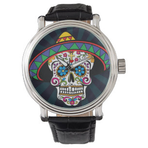 Montre Crâne en Sucre