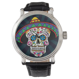 Montre Crâne en Sucre