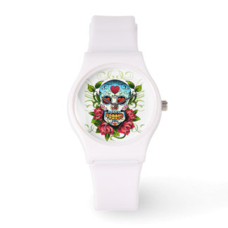 montre crâne et coeur