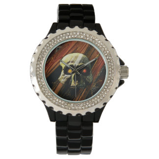 Montre Crâne foncé