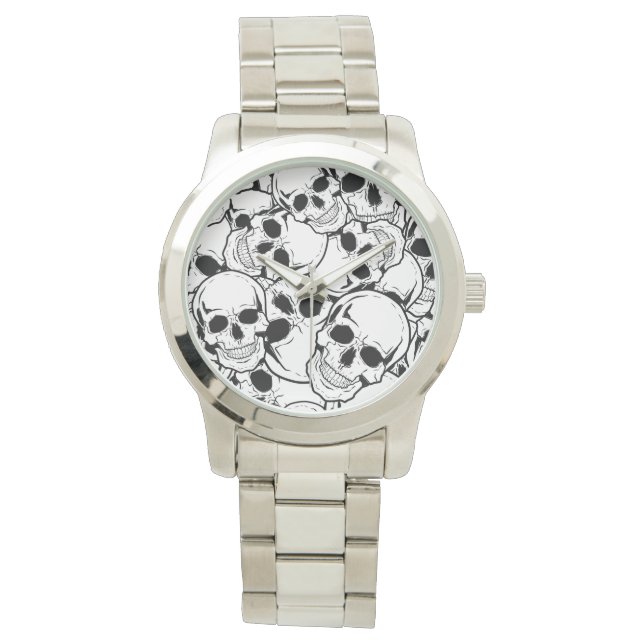Montre Crâne rocheux (devant)