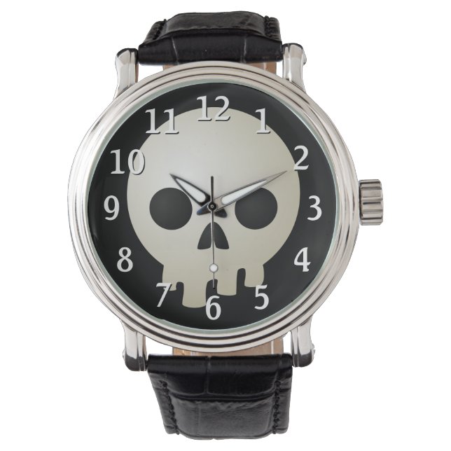 Montre Crânes stylisés (devant)