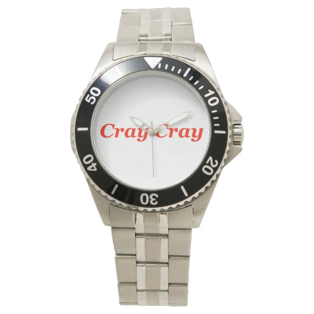 Montre Cray Crazy Go Crazy Nuts! Bull Wild Animal (devant)