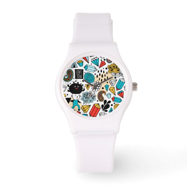 Montre Crazy head (Recto)