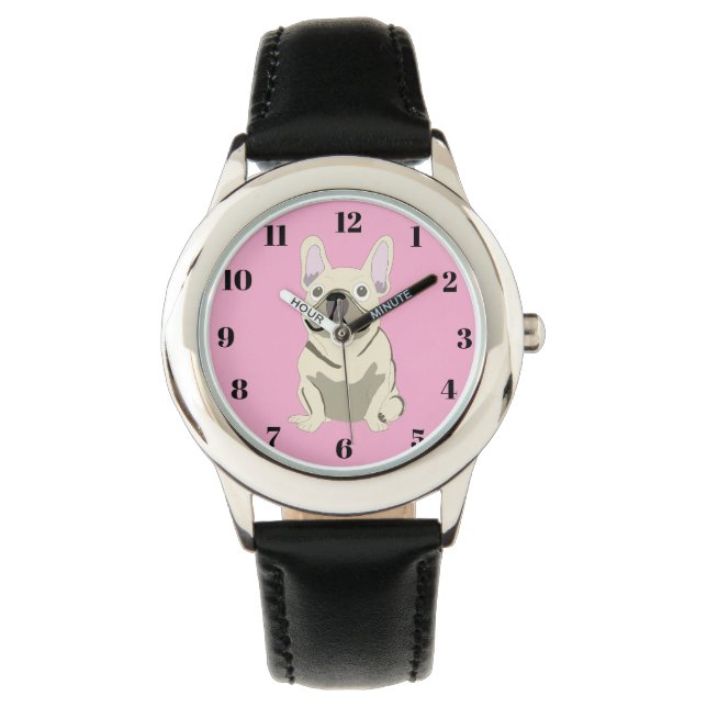 Montre Cream French Bulldog (devant)