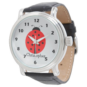 Montre Création coccinelle