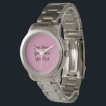 Montre Créez Votre Propre<br><div class="desc">Créez vos propres cadeaux de mariage personnalisés,  fournitures pour la cérémonie et la réception,  décorations et invitations de couleur personnalisée,  bijoux personnalisés et plus encore !</div>