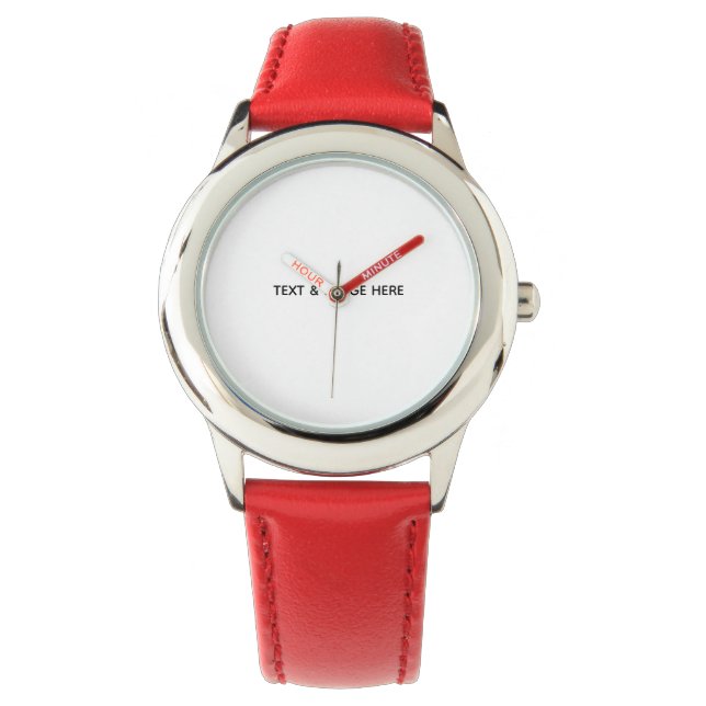Montre Créez votre propre blanc (devant)