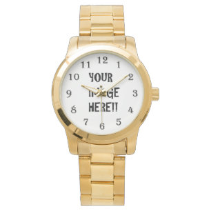 Montre Créez votre propre bracelet en or pour hommes sur
