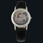 Montre Créez votre propre fiançailles mariage couple<br><div class="desc">Créez votre propre mariage couple,  fiançailles gardien photo montre. Vous pouvez ajouter votre propre photo et ajouter des noms et année.</div>