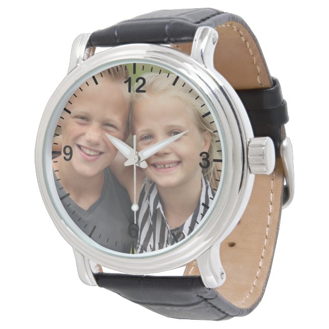 Montre Créez votre propre photo (Incliné)