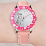 Montre Créez votre propre photo personnalisée pour animau<br><div class="desc">Design d'horloge moderne moderne et décoratif élégant personnalisable avec votre photo, image ou logo personnalisé. Ajoutez vos photos, votre design ou vos illustrations préférées pour créer quelque chose de vraiment unique. Pour modifier ce modèle de conception, cliquez sur le bouton "Modifier" et téléchargez vos propres images comme indiqué ci-dessus. Offrez-vous...</div>