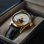 Montre Créez votre propre - Photo pour animaux de compagn<br><div class="desc">Les animaux laissent les empreintes de pattes dans votre coeur. Affichez votre photo d'animal de compagnie préférée avec cette belle montre personnalisée parfaite pour la meilleure maman ou papa d'animal de compagnie du monde.</div>