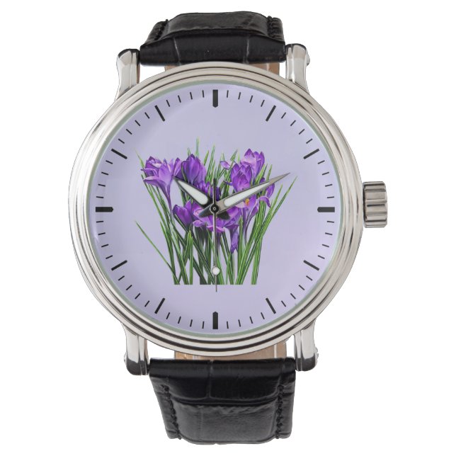 Montre Crocus pourpres (devant)