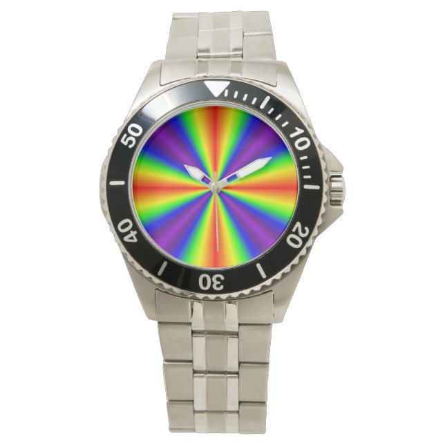 Montre Croix Arc-en-ciel (devant)