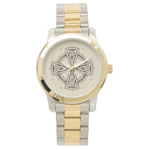 Montre Croix celtique Christian Irish Nordology Lys