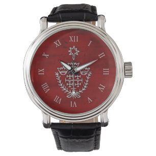 Montre Croix chrétienne de Croisé Templier de Jérusalem C