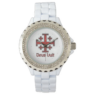 Montre Croix chrétienne du templier de Jérusalem Chevalie
