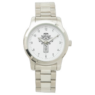 Montre Croix chrétienne orthodoxe