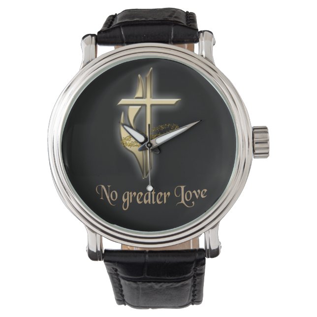 Montre Croix d'Amour sans limite (devant)