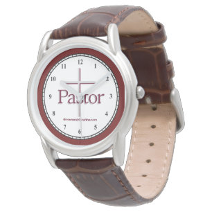 Montre Croix de gris de pasteur