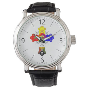 Montre Croix franc-maçonnique