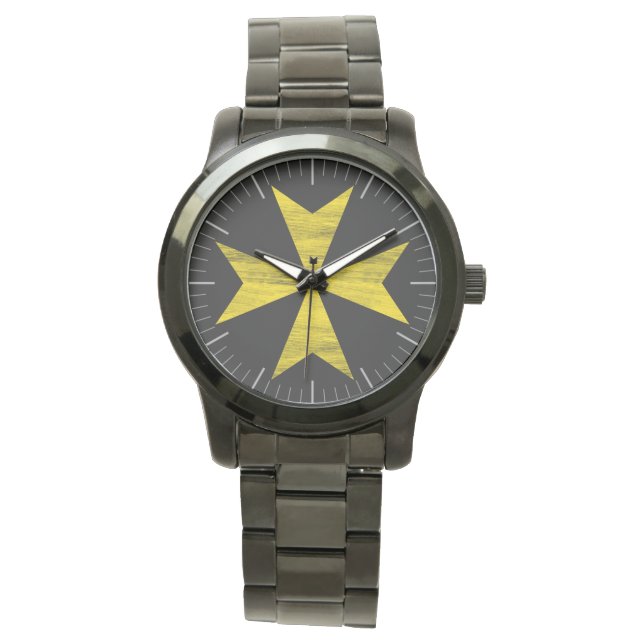 Montre Croix maltaise (devant)