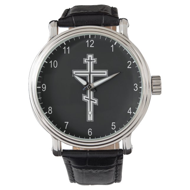 Montre Croix orthodoxe (devant)
