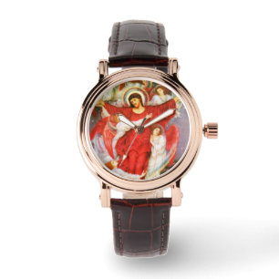 Montre Croix Rouge (Crucifixion de Jésus-Christ)