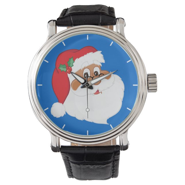 Montre Croyez-vous au Père Noël noir ? (devant)