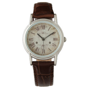 Montre Cru antique unique de chiffre romain rustique