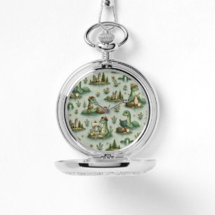 Montre Cryptides confortables Nessie Monstre du Loch Ness
