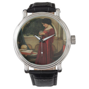 Montre Crystal Ball Woman Waterhouse Peinture