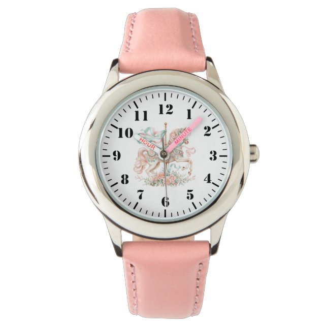 Montre Cuir Classique Enfants (devant)