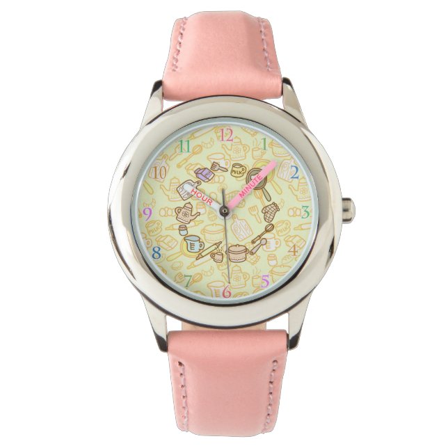 Montre Cuisine Cuisine Jaune (devant)