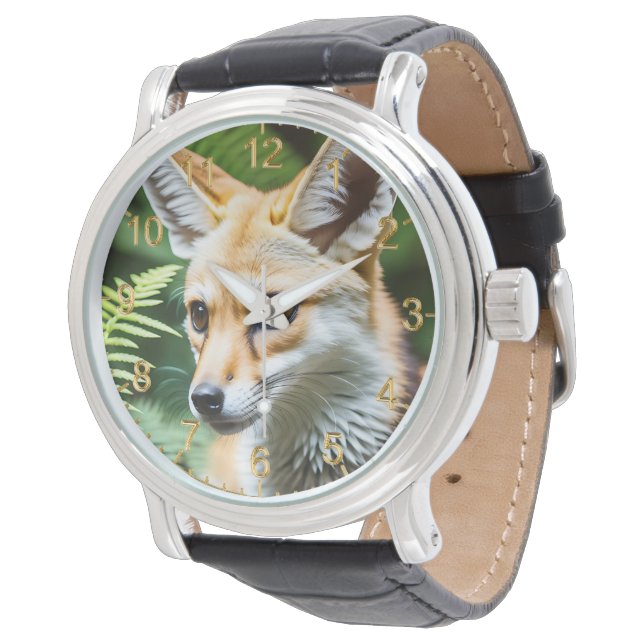 Montre Cunning Fennec Fox, (Incliné)