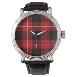 Montre Cunningham Tartan rouge noir