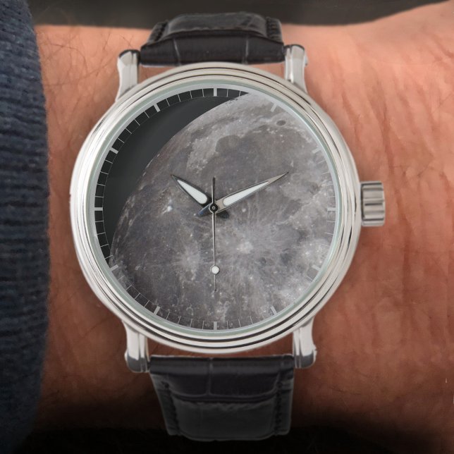 Montre Curve of the Moon Astronomy Image (Créateur téléchargé)