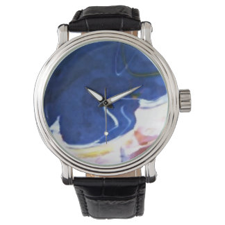 Montre Custom horloge blue