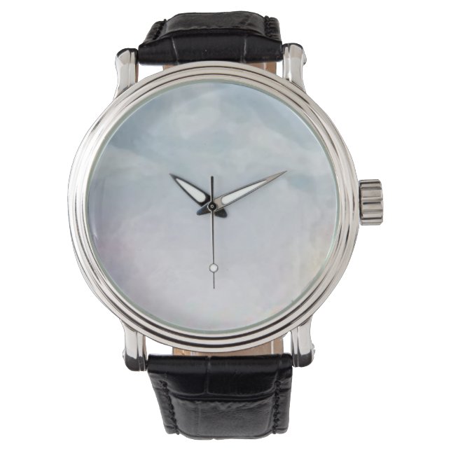 Montre Custom horloge blue (devant)