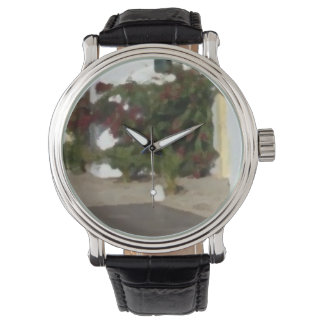 Montre Custom horloge flower