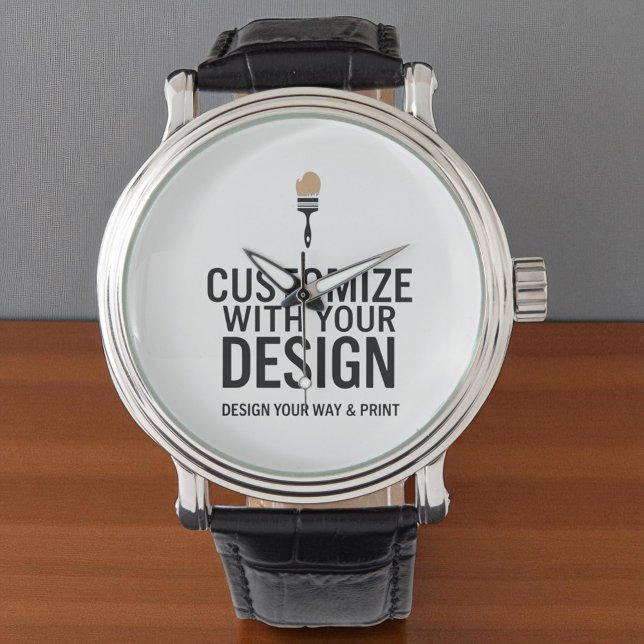 Montre Custom Minimalist Personalized Company Branded  (Créateur téléchargé)