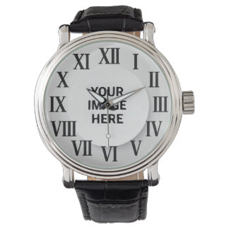 Montre Custom Photo & Name Engraved Wristwatch