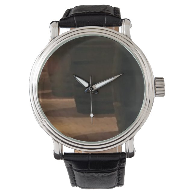 Montre custom rétro wine (devant)