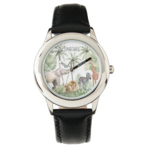 Montre Custom Safari Name Watch For Kids